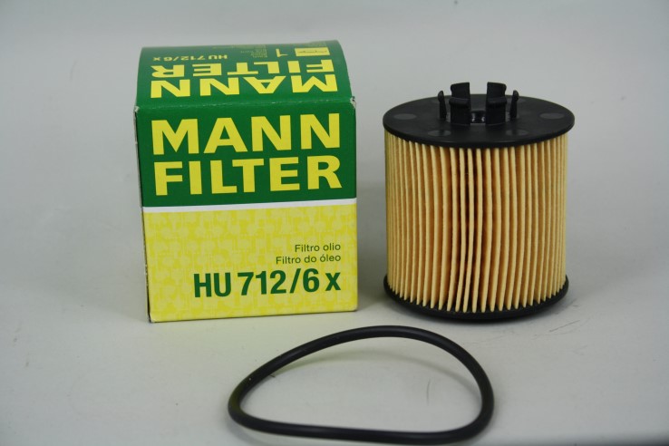 Фильтр масляный Mann HU712/6X VW Tiguan, PASSAT, GOLF 1.4TSI