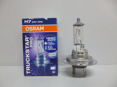 Лампа Osram H7-24-70 TRUCKSTAR PRO