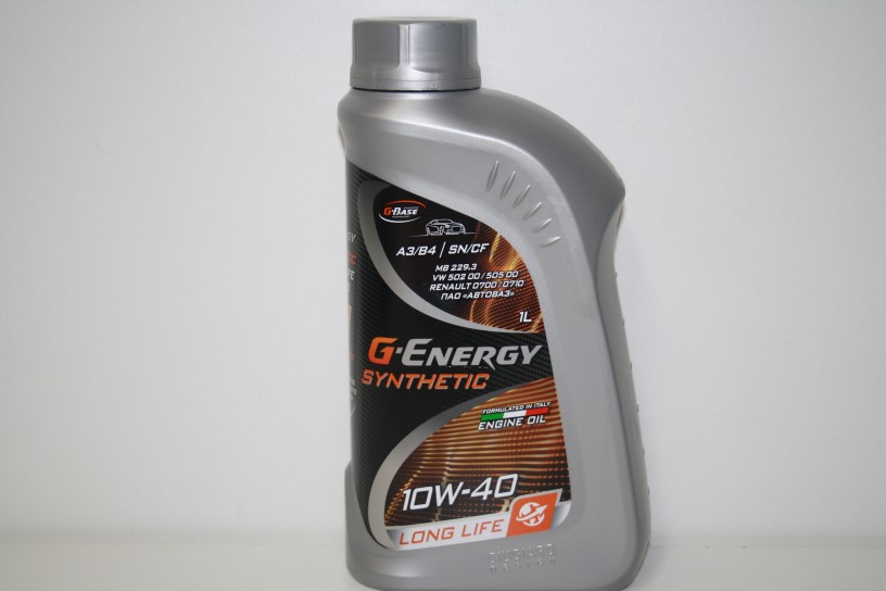 Масло моторное G-Energy Synthetic Long Life 10W-40 1л.