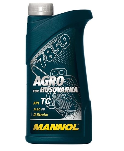 Масло моторное MANNOL 2 такт. AGRO for Husqvarna 1л.