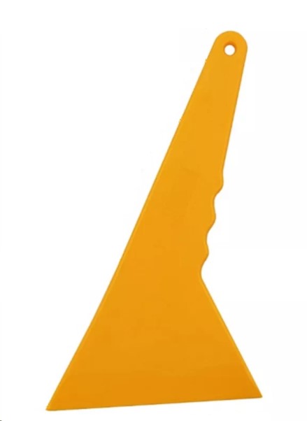 Шпатель для тонировки РАКЕЛЬ выгонка пластмассовый, 28*13,8 см (скребок)