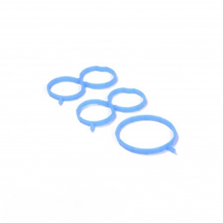 Кольцо уплотнит. ресивера и дрос. заслонки 1118, 2170, 2190 V1,6 16кл. дв.21126 с эл. пед. газа (5шт.) силикон