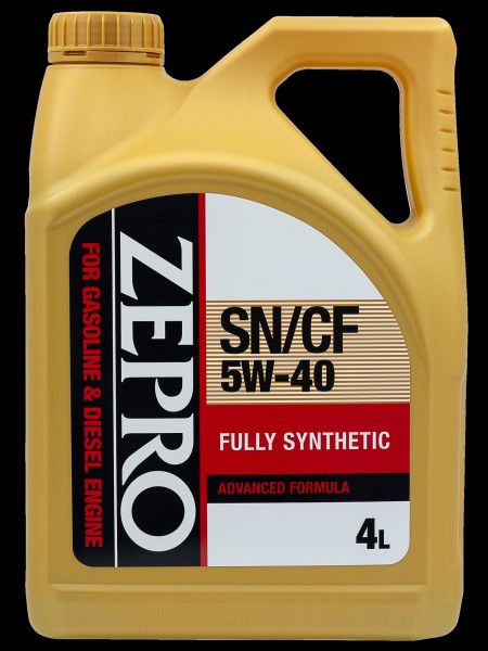 Моторное масло  ZEPRO GASOLINE F-S 5W40 SN/CF 4л