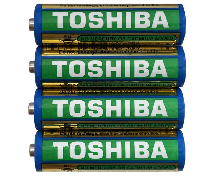 Элемент питания (батарейка) AA Toshiba R6/316 4шт спайка