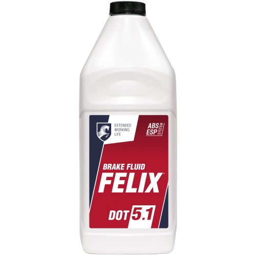 Жидкость тормозная FELLIX DOT 5.1 910гр.