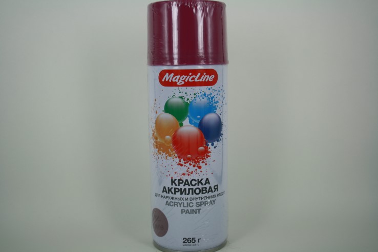 Краска-спрей (эмаль) RAL 4009 светло-фиолетовая 450мл (265гр) аэрозоль (MagicLine)