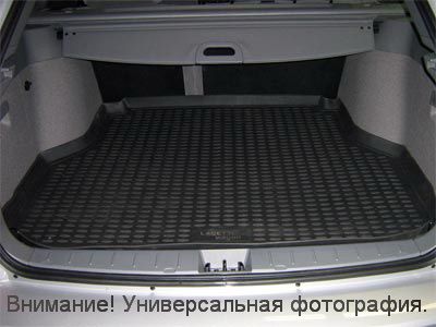 Коврик багажника для ВАЗ 2123 Шеви-Нива 02-09 полиэтилен (Нор-пласт)