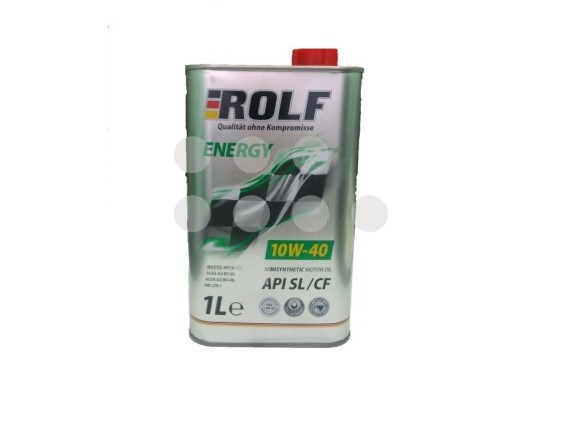 Масло моторное ROLF Energy 10W40 1л. п/синт. API Sll/CF