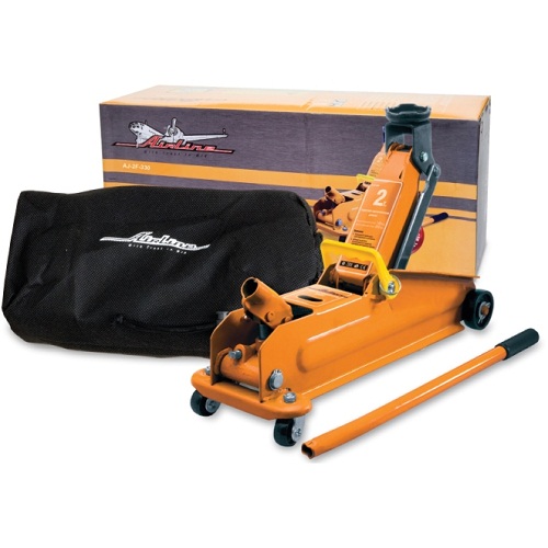 Домкрат подкатной 2,0т. высота подъема 135-330мм.