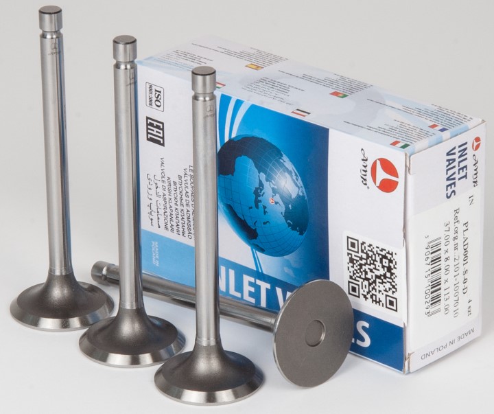 Клапаны ГРМ /2101-2123/ впуск. (4 шт)