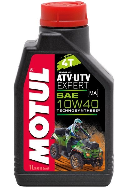 Масло моторное MOTUL 4 такт. ATV-UTV EXPERT 4T 10W40 (1л)  полусинт. (для квадрациклов)