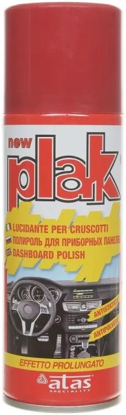 Полироль пластика PLAK 400мл. ВИШНЯ аэрозоль
