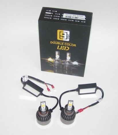 Лампа H3 12V LED 36W/3800LM 6000K 2 шт белый/желтый
