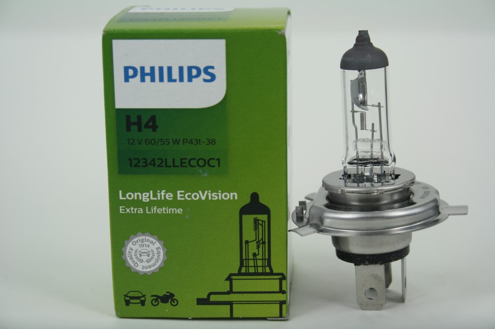 Лампа PHILIPS H4-12-60/55 LONG LIFE ECO VISION