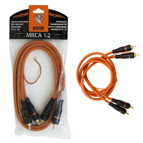 Кабель RCA  MYSTERY MRCA 1,2 одинарный экран