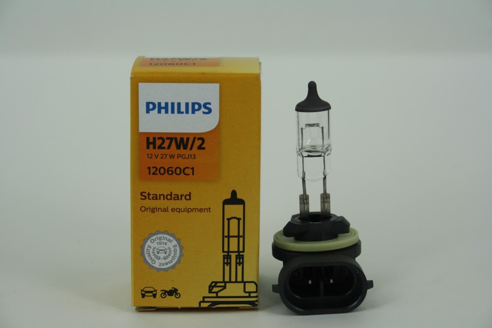 Лампа PHILIPS H27W/2 12V 27W (PGJ13)