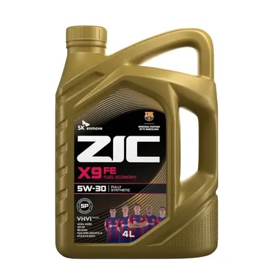 Масло моторное Zic Х9 FE 5W30 A5/B5 4л синт.