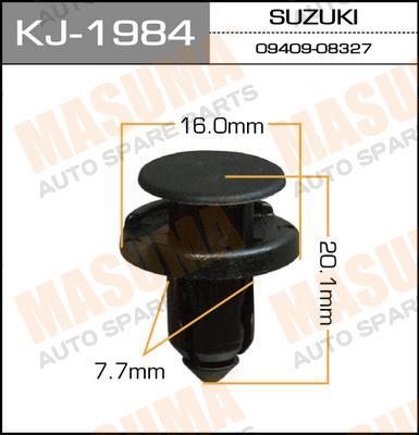 Пистон (клипса крепежная пласт.) KJ-1984