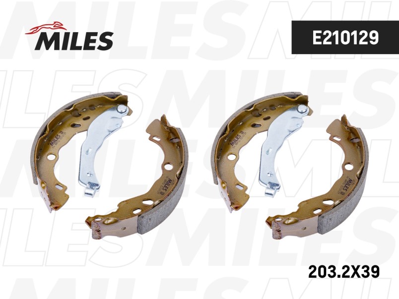 Колодки тормозные Renault Logan Sandero заднние /барабанные/ 203х39 мм /для Bosch/