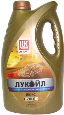 Масло моторное Лукойл ЛЮКС  10W40 4л. п/синт.