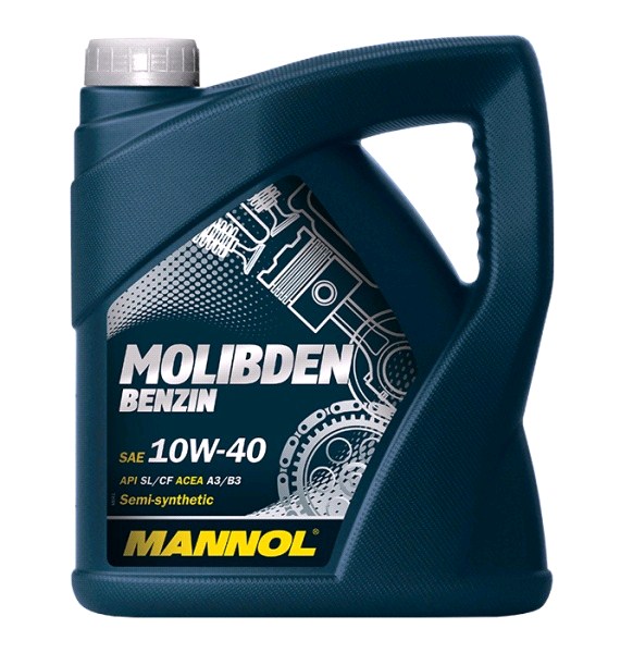 Масло моторное MANNOL MOLIBDEN 10W40 4л. п/синт.