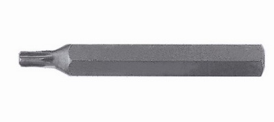 Ключ-вставка  торкс (TORX) Т-25 L=75мм. удлиненная FORCE