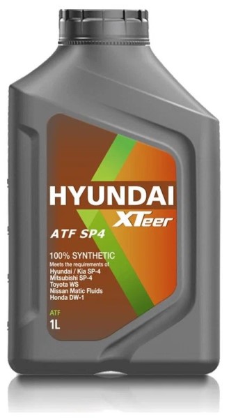 Масло трансмиссионное Hyundai  XTeer ATF SP4  1л
