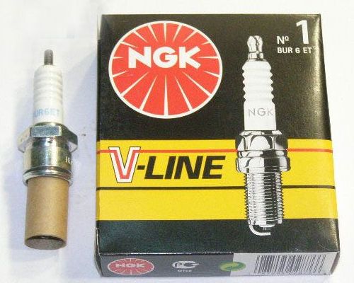 Свеча NGK  V-Line №01 (BUR 6ET) Audi 80,100; VW Gold, Passat