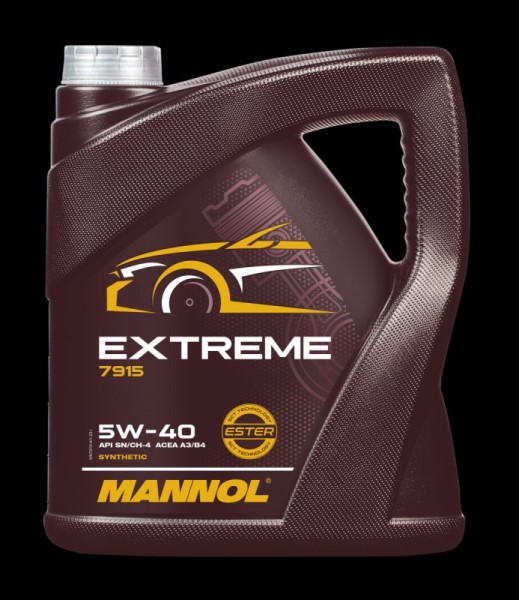 Масло моторное MANNOL EXTREME 7915 SAE 5W40 4л. синтетика