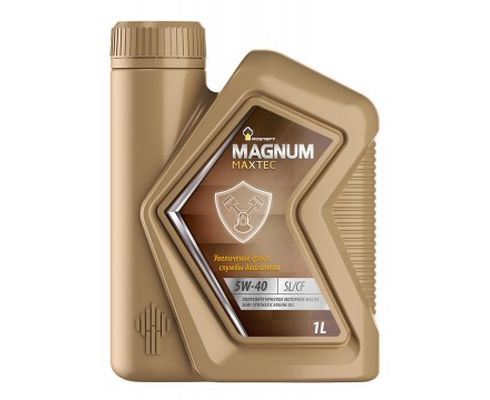 Масло моторное Роснефть MAGNUM Maxtec 5W40 SL/CF 1л. п/синт.