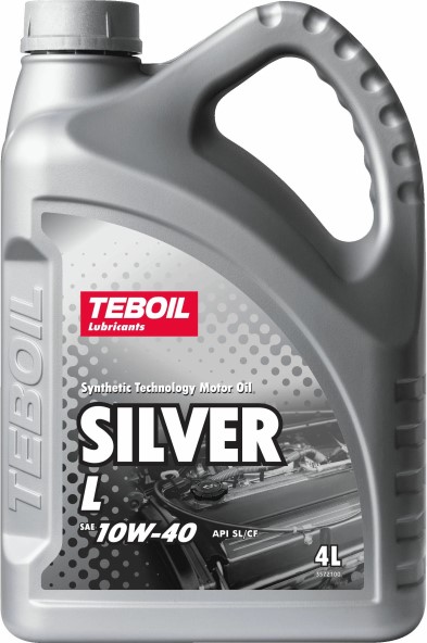 Масло моторное TEBOIL SILVER L 10W40 SL/CF (4л.) п/синт. (бенз., диз.)