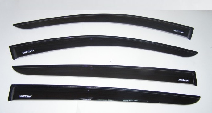 Ветровики Renault Megane III 5 двер. хетчбэк с 2009 г.