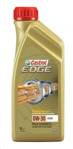 Масло моторное Castrol EDGE 0W30 A5/B5 1л. синтетика Titanium FST