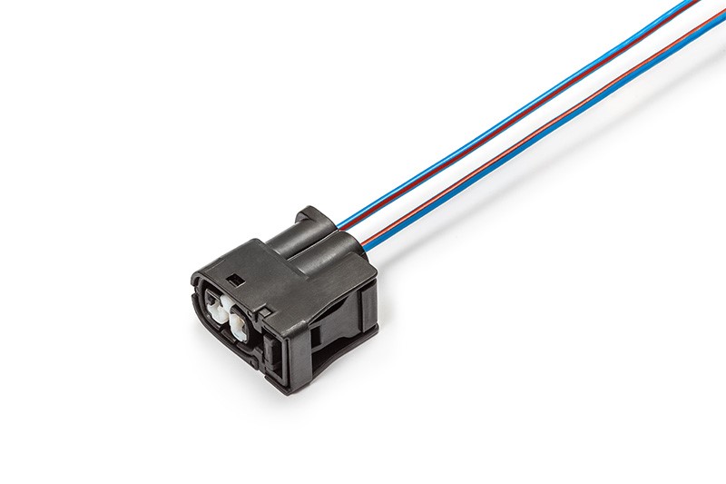 Разъем 7283822630 гнездовой, 2-х контактный к катушке зажигания а/м Kia Lada, Renault, с проводами