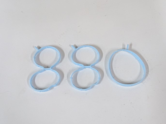 Кольцо уплотнит. ресивера и дрос. заслонки 1118, 2190, 2192, 2194 дв.1,6 8кл. (3 шт) силикон