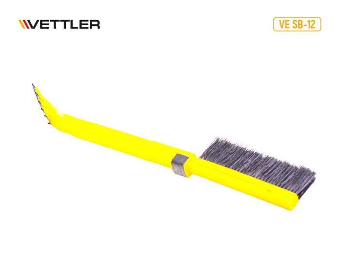 Щетка для снега VETTLER со скребком 61-80см телескопическая