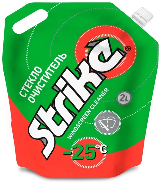 Жидкость незамерзающая (-25*C) 2л АОС Strike
