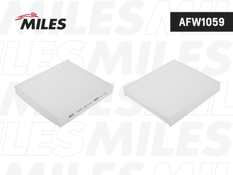 Фильтр салона NISSAN ALMERA 03/00- (FILTRON K1060, MANN CU2345, VIC AC-110E) AFW1059