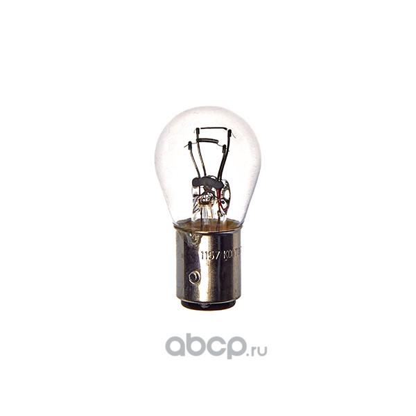 Лампа 2-конт. 12V P27/8W S25 со смещен. цок. по высоте BAY15d