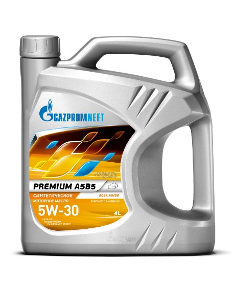 Масло моторное GAZPROMNEFT Premium A5B5 5W30 API SL/CF синтетика 4л.