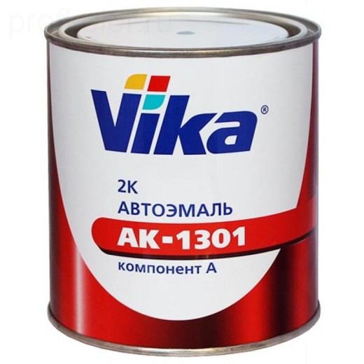 Краска эмаль Vika акрил. АК-1301 2К № 233 Белый 0,85 кг
