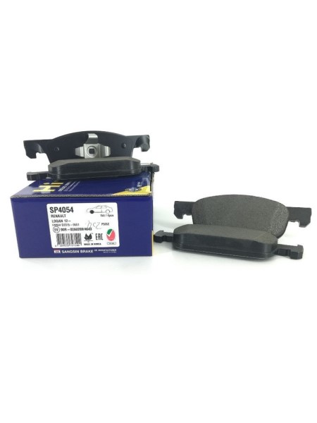 Колодки тормозные Lada XRAY Renault Logan II Sandero II 1.6 с 2016 г. перед. 155 мм