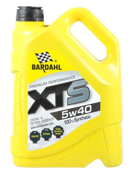 Масло моторное BARDAHL 5W40 XTS (5л.) синт. (бенз., диз.)