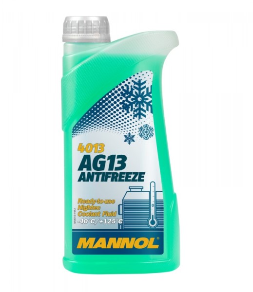 Антифриз MANNOL зеленый AG13 (-40С)  1кг.