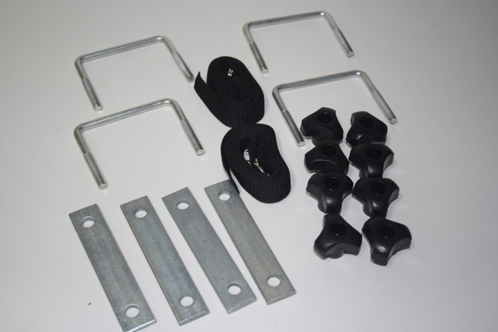 Комплект крепления для бокса Koffer (подходит на крыловидные дуги)