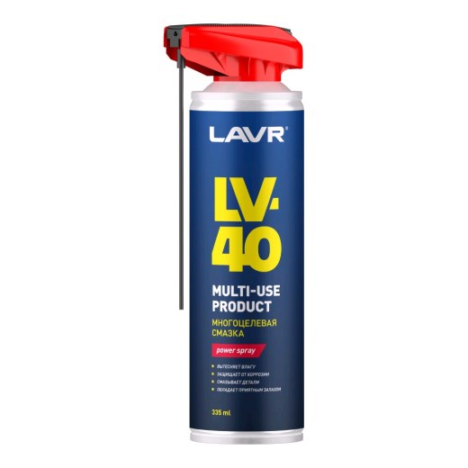 Смазка проникающая LV-40 335 мл. многоцеливая
