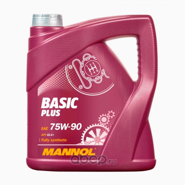 Масло трансм. GL-4+ MANNOL 8108 Basic Plus GETRIEBEOEL 75W90 4л.