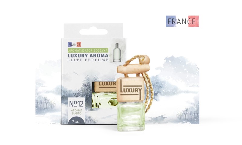 Автопарфюм Luxury Aroma Elite Perfume №12 (по мотивам Босс) аромат обвалакивающий, древесно-пряный