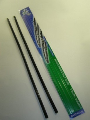 Резинка(лента) щетки стеклоочистителя  54см. силикон черная