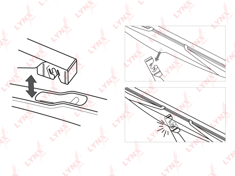 Щетка стеклоочистителя задняя LR35A BMW X3(E83) 2.0D-3.0 04 Citroen C4 Picasso 1.6-2.0D 06 Ford Focus II 1.4-2.